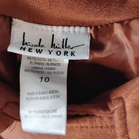 Nicole Miller Kids Copper Bomber Jacket - Picture 2 of 5